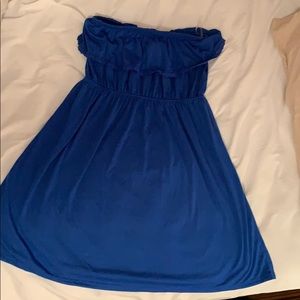 Strapless summer dress